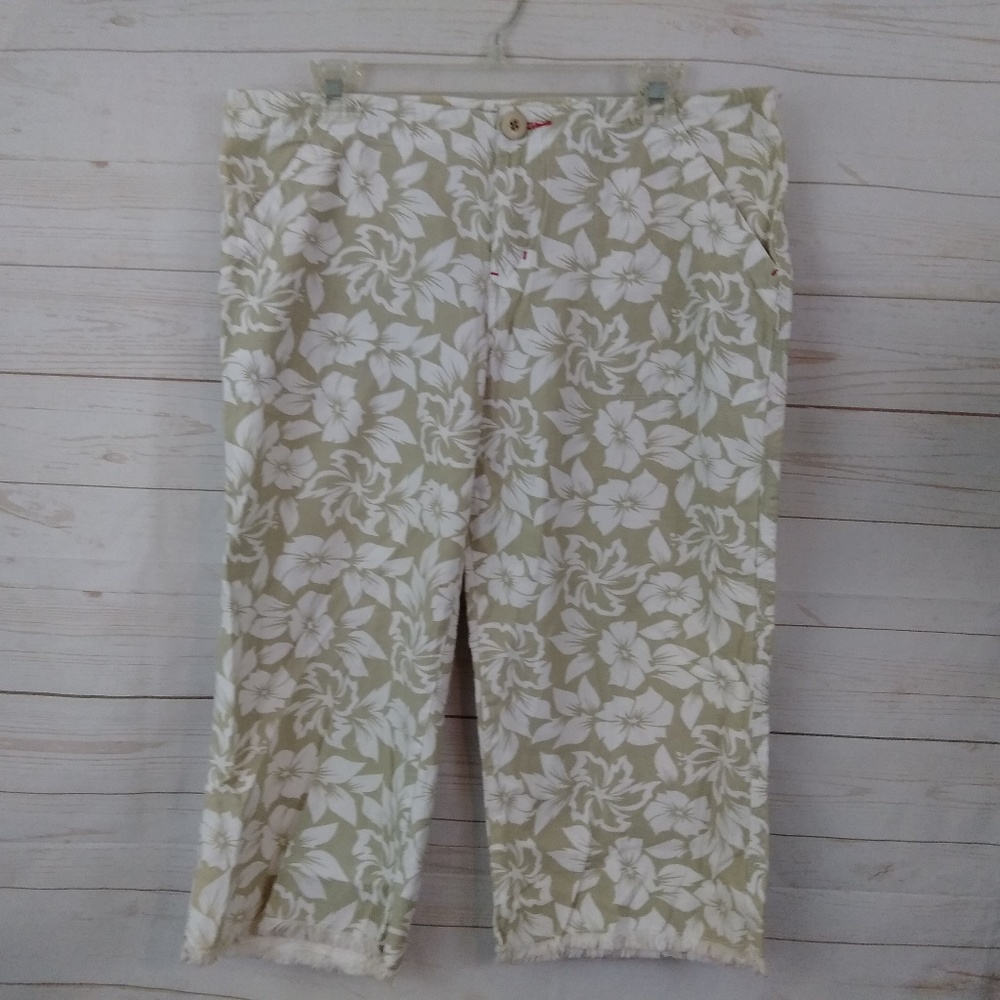 OP Floral Capri Pants Floral 13